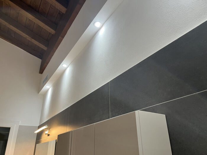 Controsoffitto in cartongesso finito