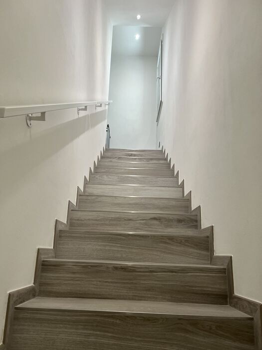 Scala in legno finita